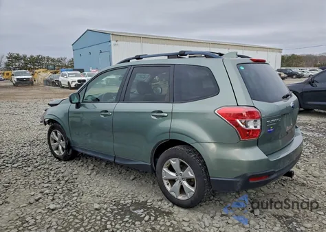 2016 Subaru Forester 2.5I Premium из США, поврежденный, VIN JF2SJADC3GH419490